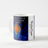 コーヒー考え・マグ コーヒーマグカップ (正面左)