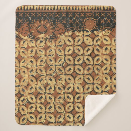 コーヒー自然豆ボ素朴ホ シェルパブランケット (正面)