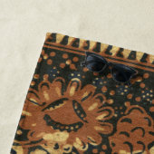 コーヒー自然豆ボ素朴ホ ビーチタオル (インサイチュ)