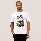 コーヒー至上主義 グラフィックTシャツ ギフト Tシャツ (正面フル)