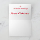 コーヒー色のスケッチ穴の前に生命がない シーズンカード (内部)