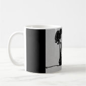 コーヒー茶ホットココアマめい想グヨガガガールキャット コーヒーマグカップ (左)