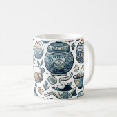 コーヒー茶愛好家 コーヒーマグカップ (正面右)