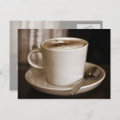 コーヒー葉書カップ ポストカード (正面/裏面)
