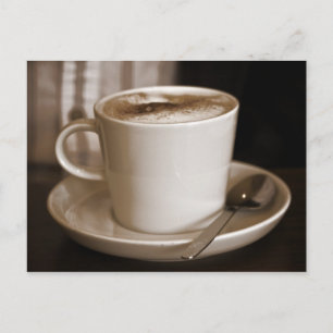 コーヒー葉書カップ ポストカード