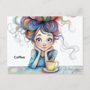 コーヒー葉書 ポストカード