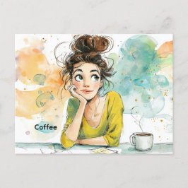 コーヒー葉書 ポストカード