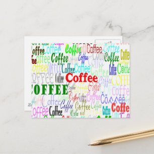 コーヒー葉書 ポストカード