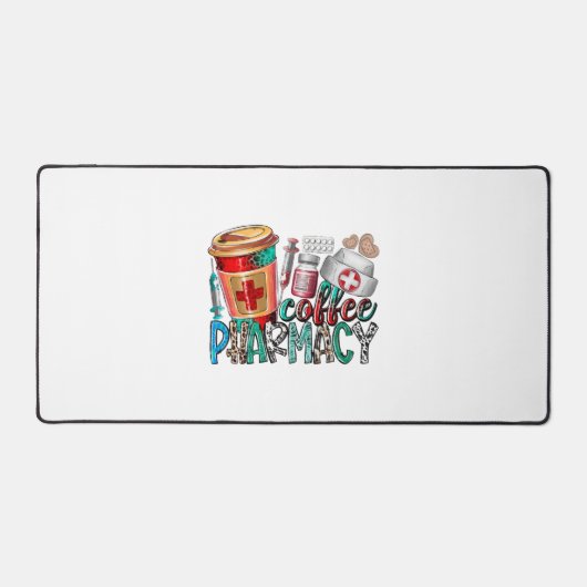 コーヒー薬局 デスクマット (正面)