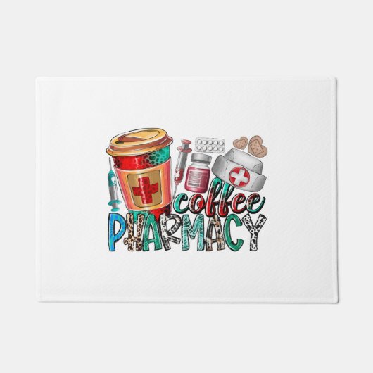 コーヒー薬局 ドアマット (正面)