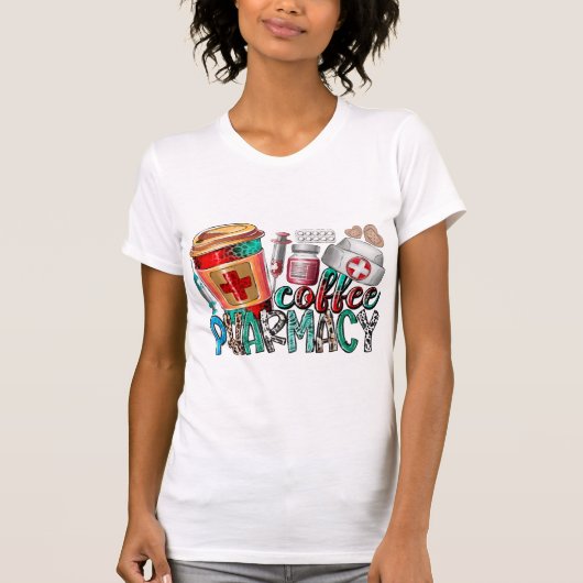 コーヒー薬局 Tシャツ (正面)