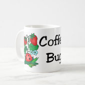コーヒー虫のマグ コーヒーマグカップ (正面左)
