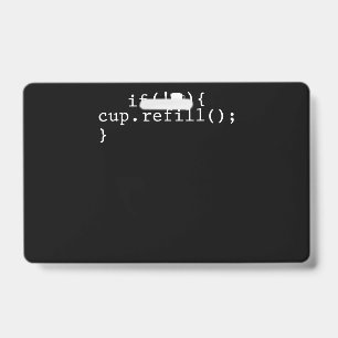 コーヒー補充 スマートコーディング ソフトウェアエンジニア バッジ