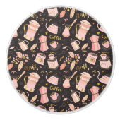 コーヒー要素 セラミックノブ (正面)