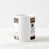 コーヒー規定、医学のマグ コーヒーマグカップ (中央)