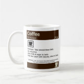 コーヒー規定、医学のマグ コーヒーマグカップ (左)