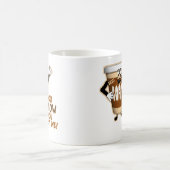 コーヒー話のおもしろいなマグ#1 コーヒーマグカップ (中央)