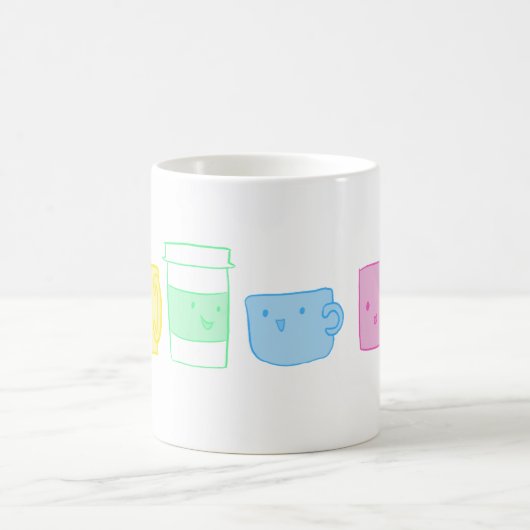 コーヒー話のマグ コーヒーマグカップ (中央)