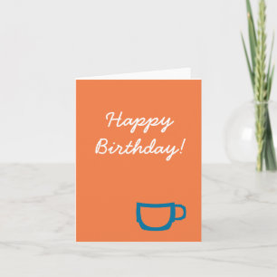 コーヒー誕生日カード カード