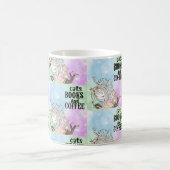 コーヒー読が入ったかわいい猫の本：居心地が良リラックスく! モーフィングマグカップ (中央)