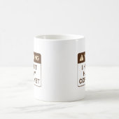 コーヒー警告豆 コーヒーマグカップ (中央)