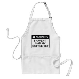 コーヒー警告豆 スタンダードエプロン