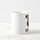 コーヒー豆として鋭敏 コーヒーマグカップ (中央)