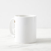 コーヒー豆と共に書く 作家 小説家 著者 コーヒーマグカップ (正面左)