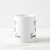 コーヒー豆のアイコンでエネルギーフローマグカップを行くために醸造 コーヒーマグカップ (中央)