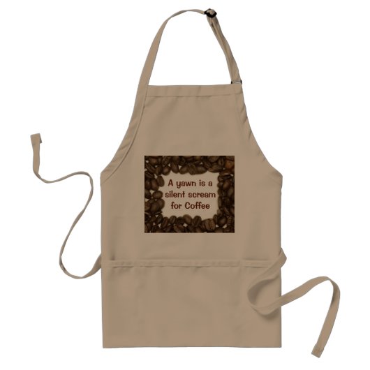 コーヒー豆のエプロン スタンダードエプロン (正面)