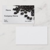 コーヒー豆のカスタムな名刺 名刺 (正面/裏面)