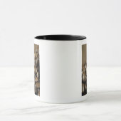 コーヒー豆のクローズアップ マグカップ (中央)