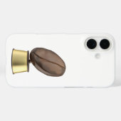 コーヒー豆のトロフィー Case-Mate iPhoneケース (裏面 (横))