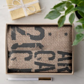 コーヒー豆のバッグのティッシュペーパー-景色 薄葉紙 (ギフト)