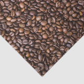 コーヒー豆のパターン 薄葉紙 (詳細)