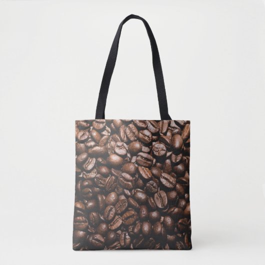 コーヒー豆のパター#1 #decor #art トートバッグ (正面)