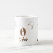 コーヒー豆のブリスマグ コーヒーマグカップ (中央)