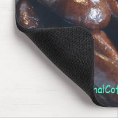 コーヒー豆のマウスパッド マウスパッド (コーナー)