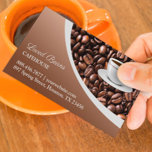 コーヒー豆の名刺 名刺