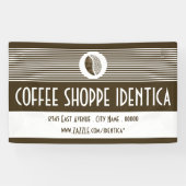 コーヒー豆の店のバナー 横断幕 (横)