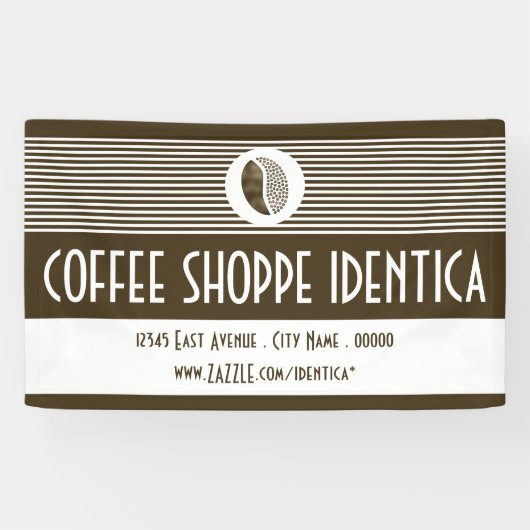 コーヒー豆の店のバナー 横断幕 (横)