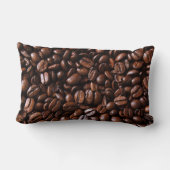 コーヒー豆の枕 ランバークッション (裏面)