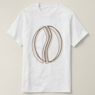 コーヒー豆の汚点 Tシャツ