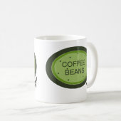 コーヒー豆の看板 コーヒーマグカップ (正面右)