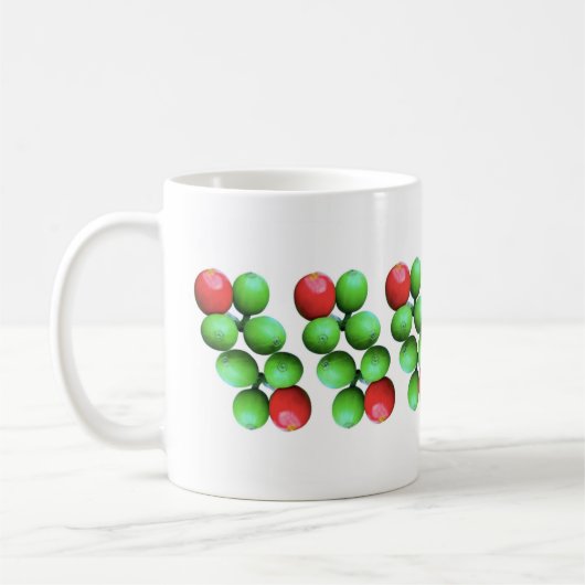 コーヒー豆の緑と赤 | マグ (左)