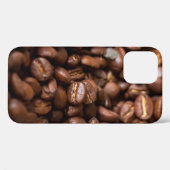 コーヒー豆の背景要約、香り、背景 Case-Mate iPhoneケース (裏面 (横))