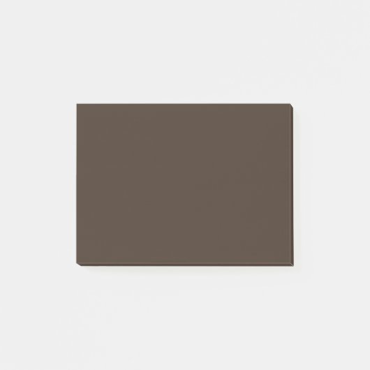 コーヒー豆の色独占的付き ポストイット (正面)