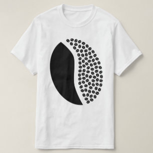 コーヒー豆の豆 Tシャツ
