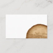 コーヒー豆の貿易業者 名刺 (裏面)