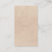 コーヒー豆の農業ロゴ 名刺 (裏面)